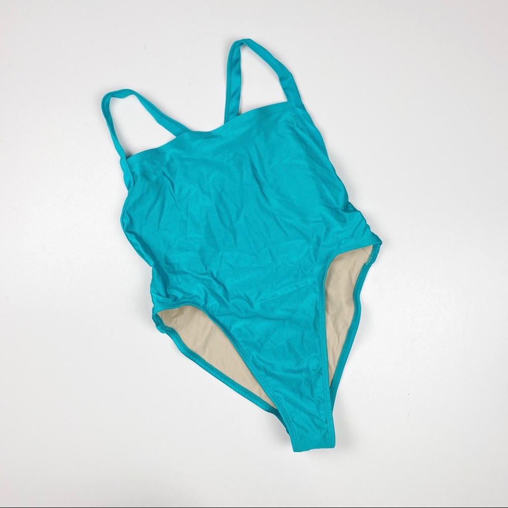 AA American Apparel High Cut Swimsuit Bathing Swim